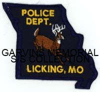 MISSOURI,LICKING POLICE 2